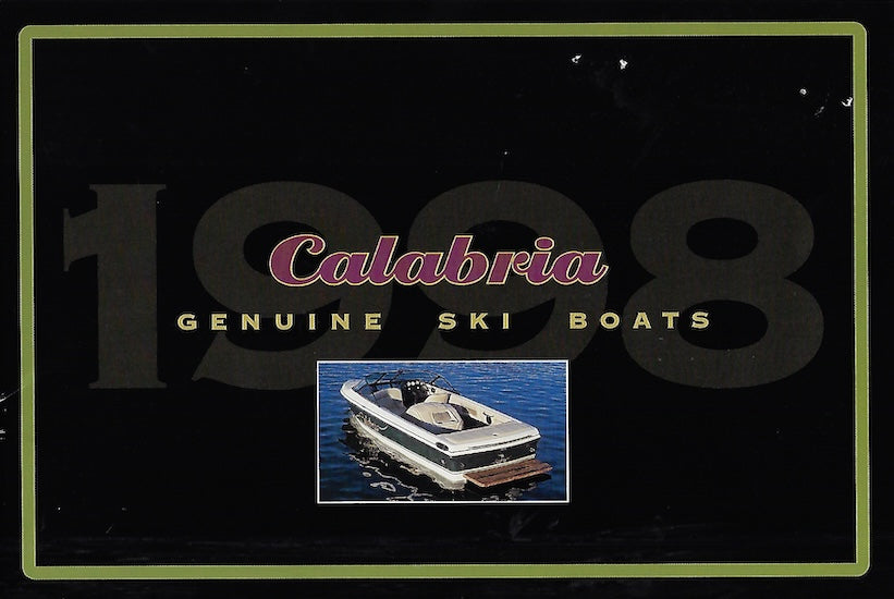 Calabria 1998 Brochure