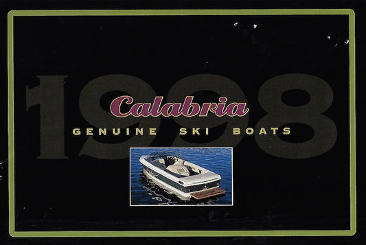 Calabria 1998 Brochure