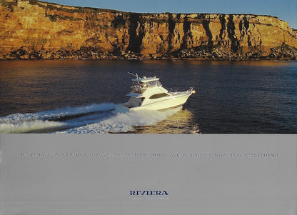 Riviera 47 Flybridge Convertible Brochure