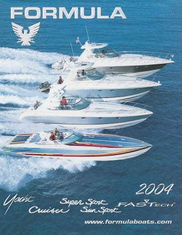 Formula 2004 Poster Brochure