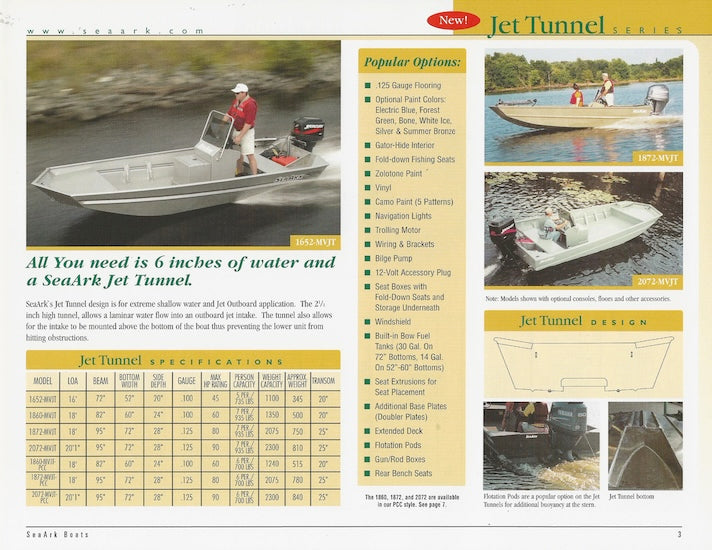 SeaArk 2004 Brochure
