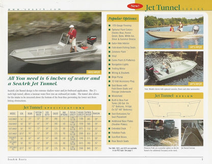 SeaArk 2004 Brochure