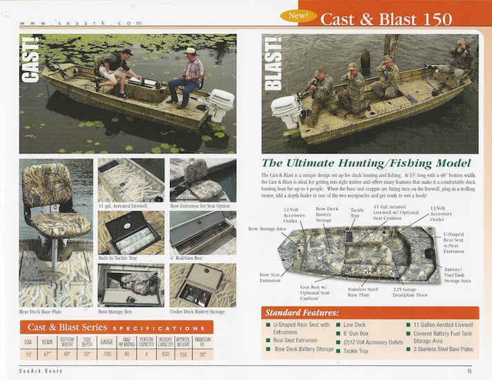 SeaArk 2004 Brochure