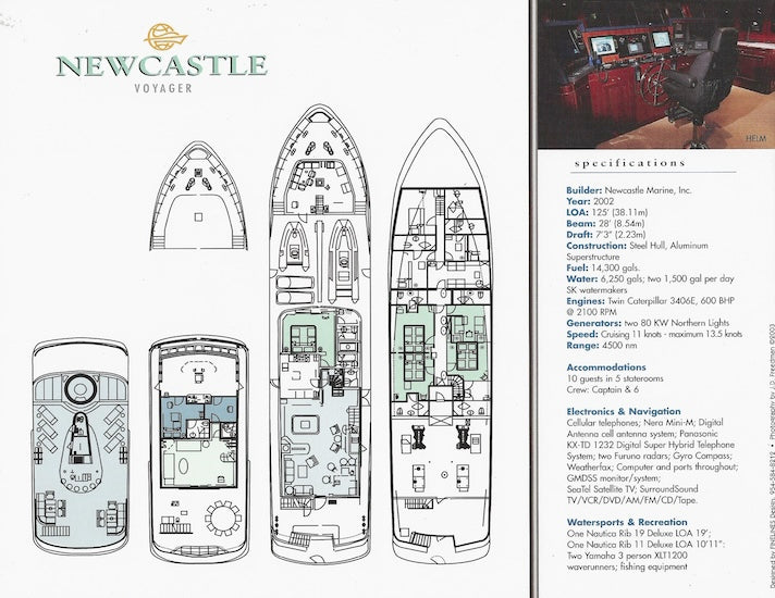 Newcastle Voyager Brochure