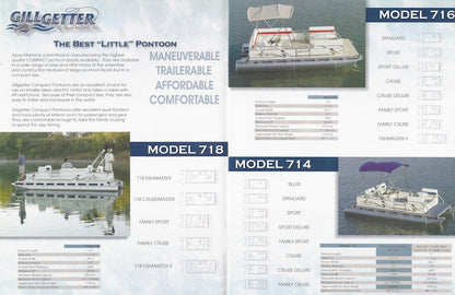 Apex 2004 Gill Getter Pontoon Brochure