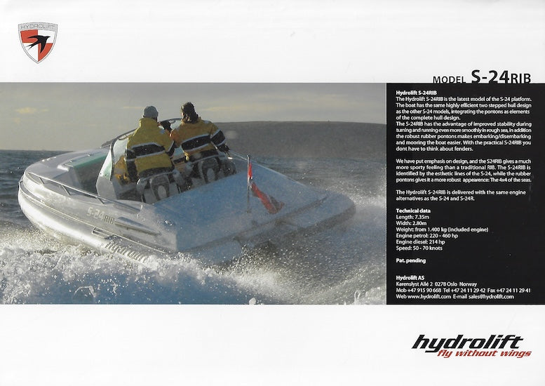 Hydrolift S-24 RIB Brochure