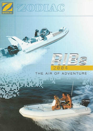 Zodiac 2004 RIBs Brochure