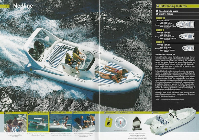 Zodiac 2004 RIBs Brochure