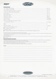 Pershing 54 Limited USA Specification Brochure
