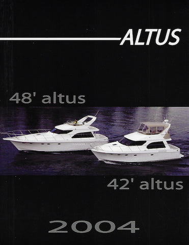 Ocean Alexander Altus Brochure