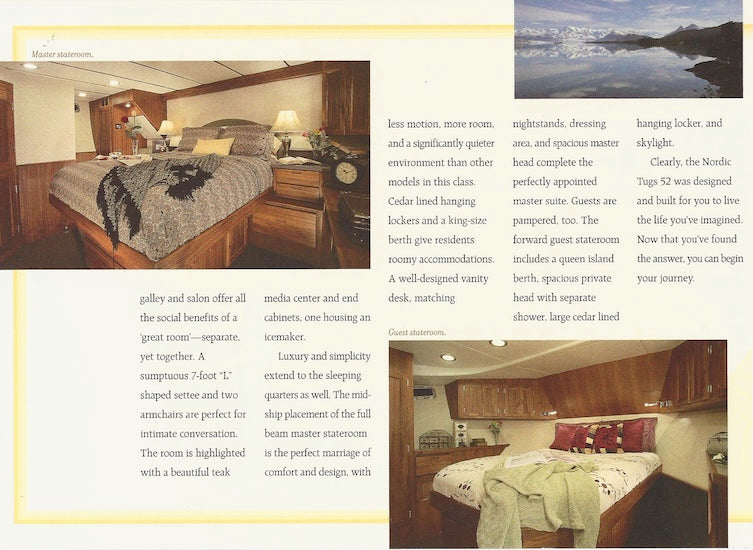 Nordic Tugs 52 Brochure
