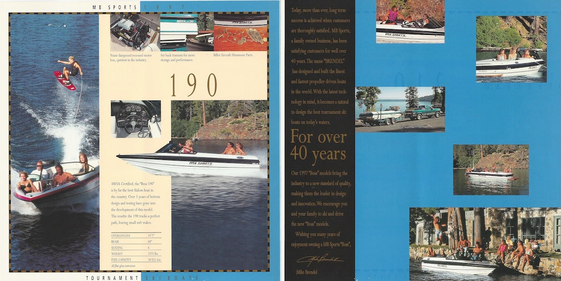 MB Sports 1997 Brochure