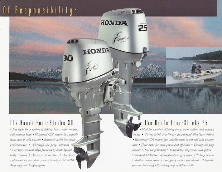 Honda 1995 Outboard Brochure