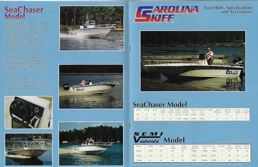 Carolina Skiff 1997 Brochure