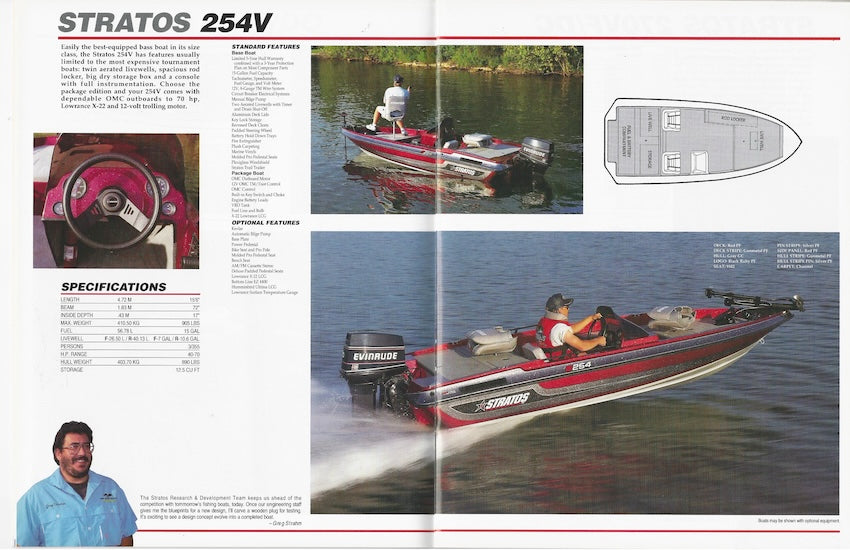 Stratos 1994 Freshwater Brochure