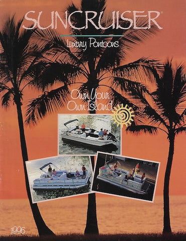 Lowe 1996 Suncruiser Pontoon & Deck Boat Brochure