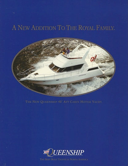 Queenship 40 Motor Yacht Brochure