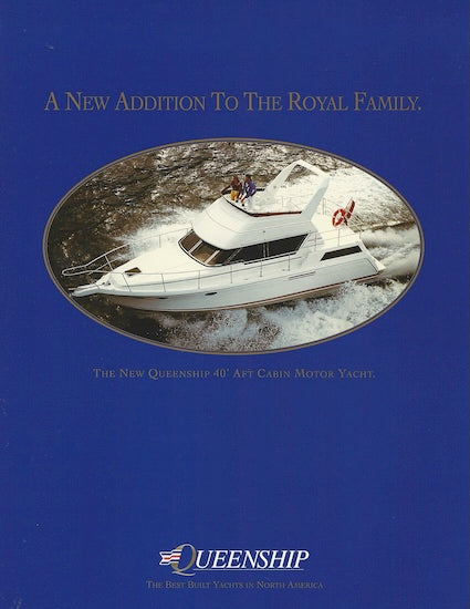 Queenship 40 Motor Yacht Brochure