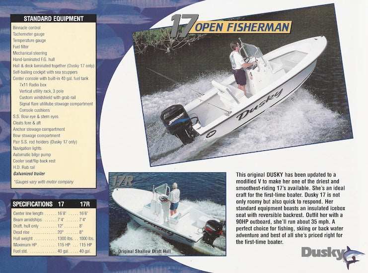 Dusky 2004 Brochure