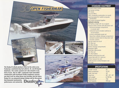 Dusky 2004 Brochure