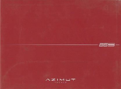 Azimut 86S Open Brochure