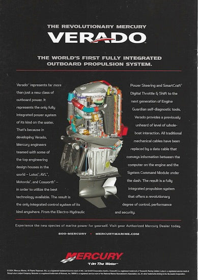 Mercury Verado Outboard Brochure