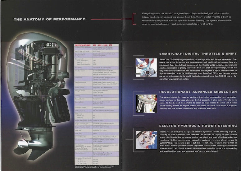 Mercury Verado Outboard Brochure