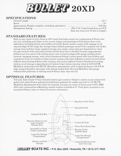 Bullet 20 XD Brochure