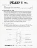 Bullet 21 Vee Brochure