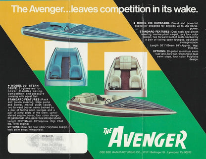 Avenger 1981 Brochure