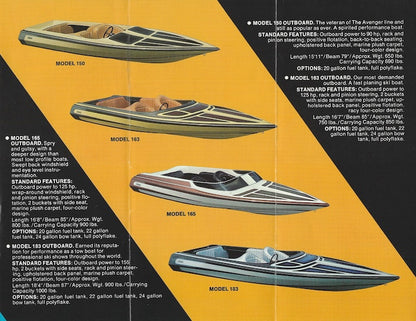 Avenger 1981 Brochure