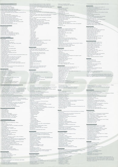 Pershing 52 Specification Brochure
