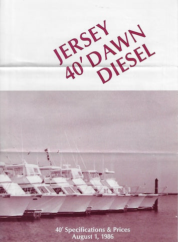 Jersey 40 Dawn Specification Brochure