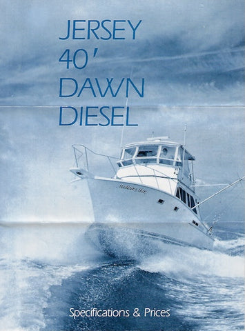 Jersey 40 Dawn Specification Brochure