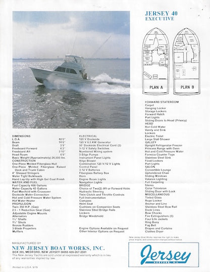 Jersey 40 Brochure