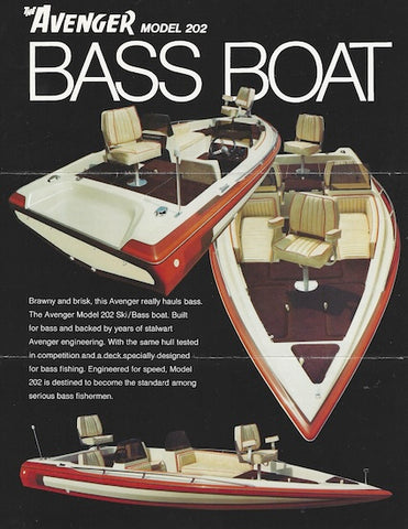 Cee Bee Bass Boat Model 202 Brochure