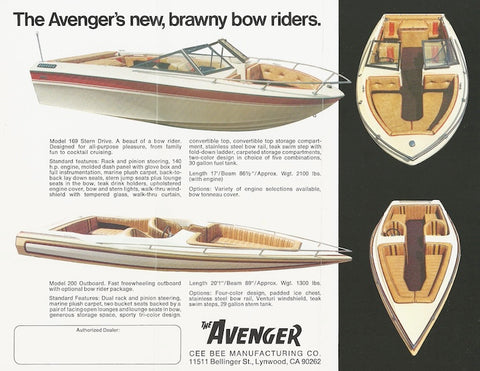Cee Bee Bowrider Brochure