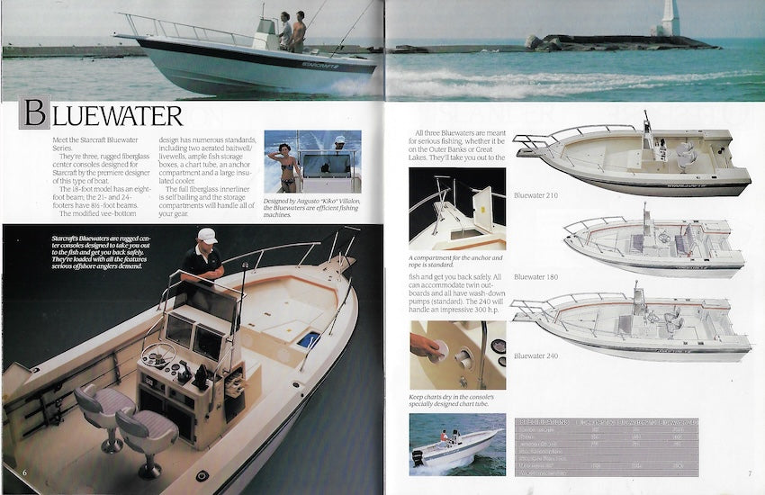 Starcraft 1988 Fishing Brochure