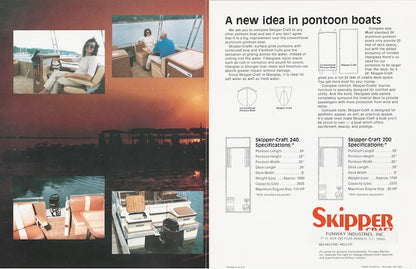 Skipper Craft Pontoon Brochure