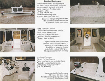 Avenger Commercial Cabin Boat Brochure