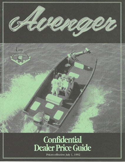 Avenger 1993 Price List