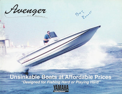 Avenger 1992 Bay Runner Brochure
