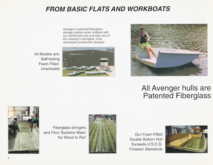 Avenger 1992 Bay Runner Brochure