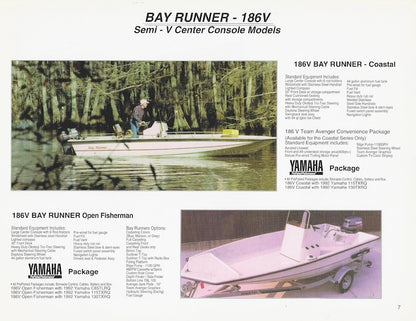 Avenger 1992 Bay Runner Brochure