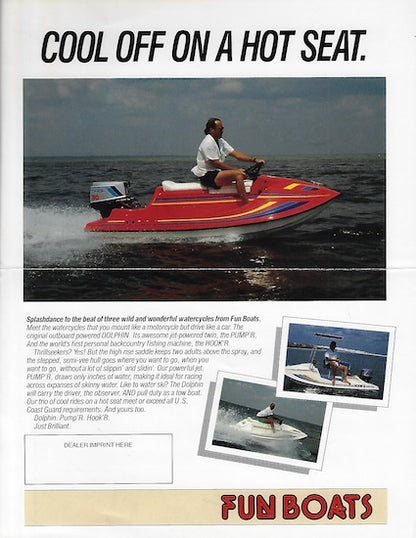 Fun Boats Dolphin Brochure