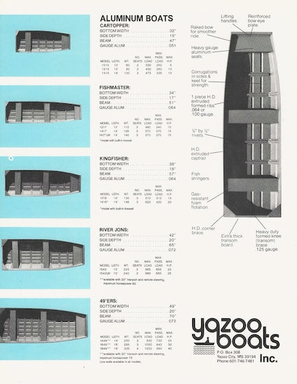 Yazoo 1981  Brochure