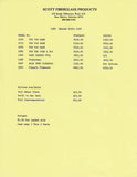 Scott 1982 Artcraft Brochure Package