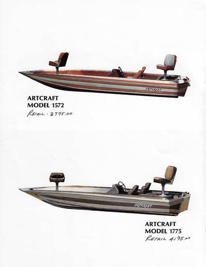 Scott 1982 Artcraft Brochure Package
