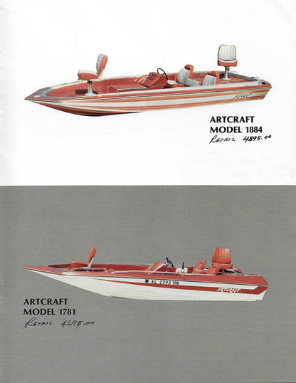Scott 1982 Artcraft Brochure Package