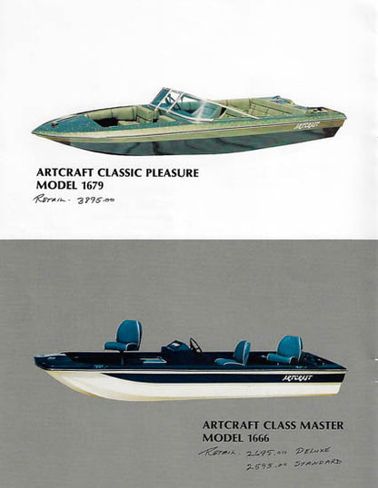 Scott 1982 Artcraft Brochure Package